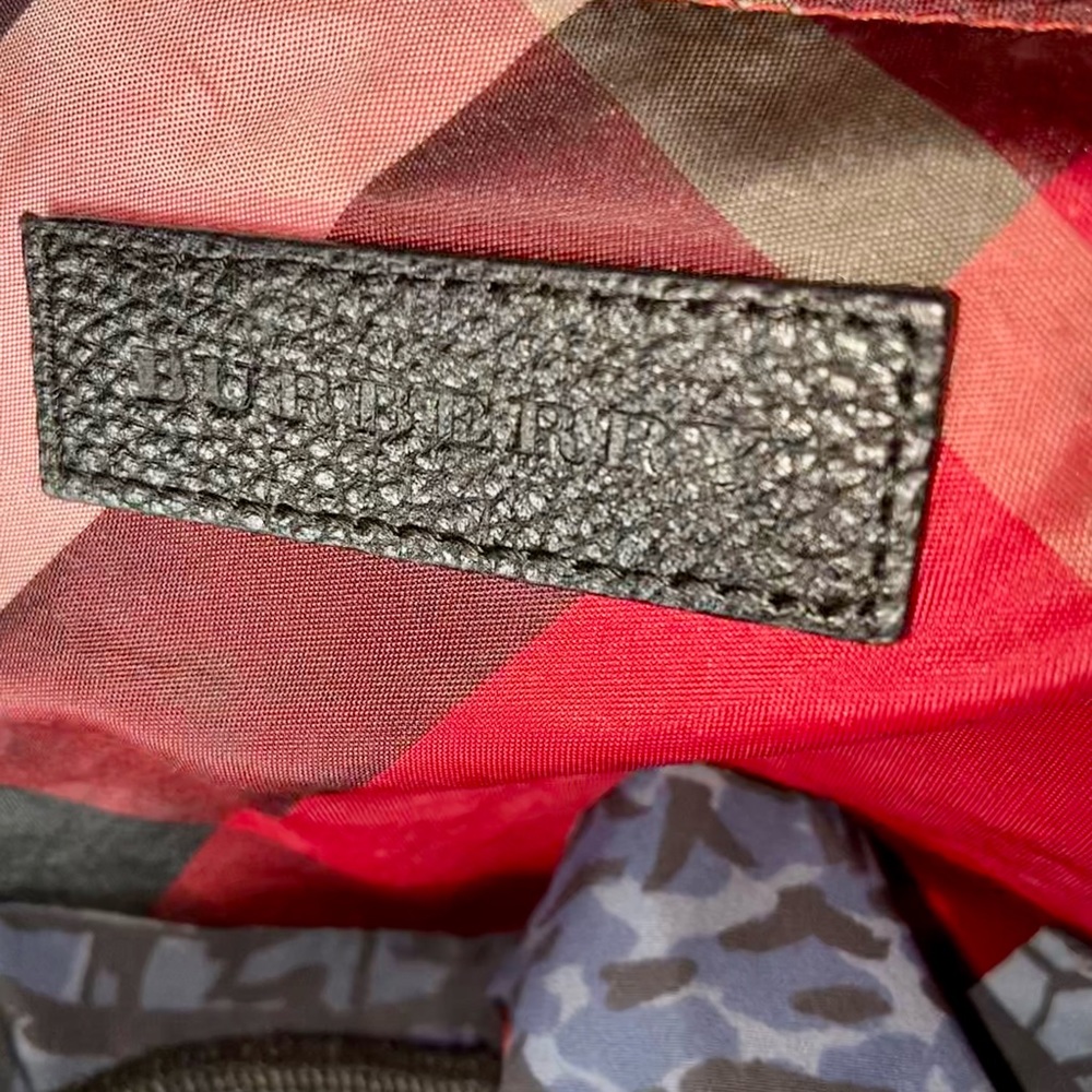 Reversible Nylon Burberry Backpack - image 4